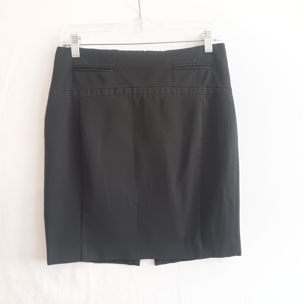 Express Pencil Skirt Womens Size 4 Black High Waisted Mini